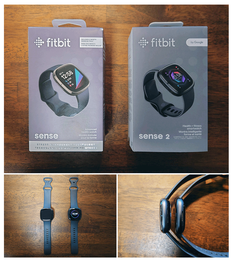 Fitbit sense 2 スマートウォッチ 使用1日 - 腕時計(デジタル)